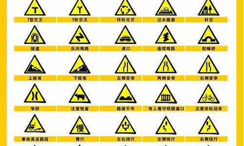 道路交通标志牌图片大全_道路交通标志